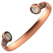 Elegant Super Strong MAGNETIC Bracelet/Bangle Antique Copper DESIGN 6 Magnets Health Rare Earth NdFeB