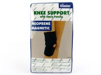 Mens Ladies Neoprene Magnetic Knee Support with Open Patella Magnets Health