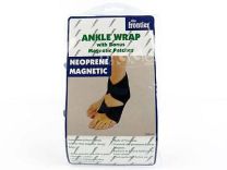 NEW Mens Ladies NEOPRENE Magnetic ANKLE SUPPORT with Patches Magnets Health